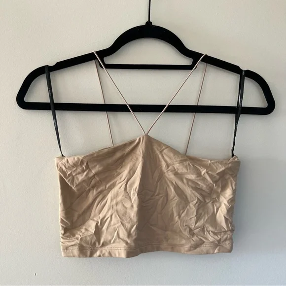 Forever 21 Tan Crop Top - Picture 2 of 5